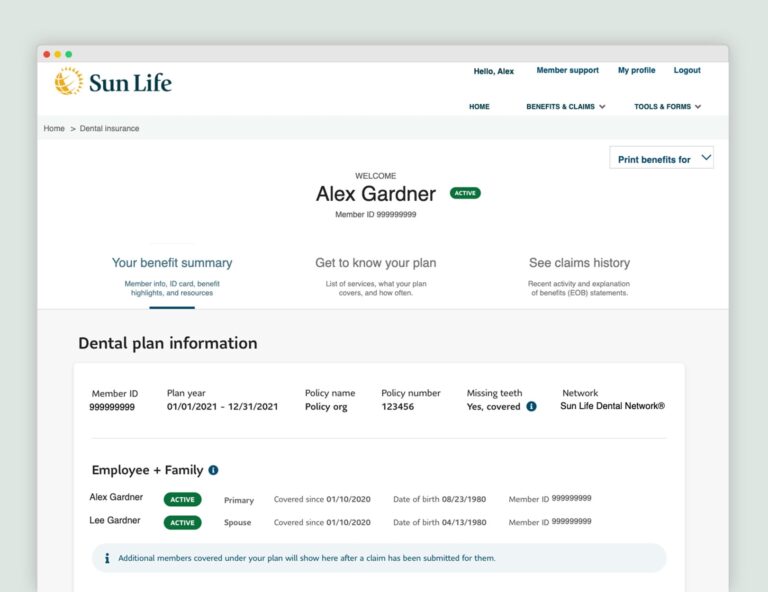 Access And Manage Benefits And Claims Sun Life