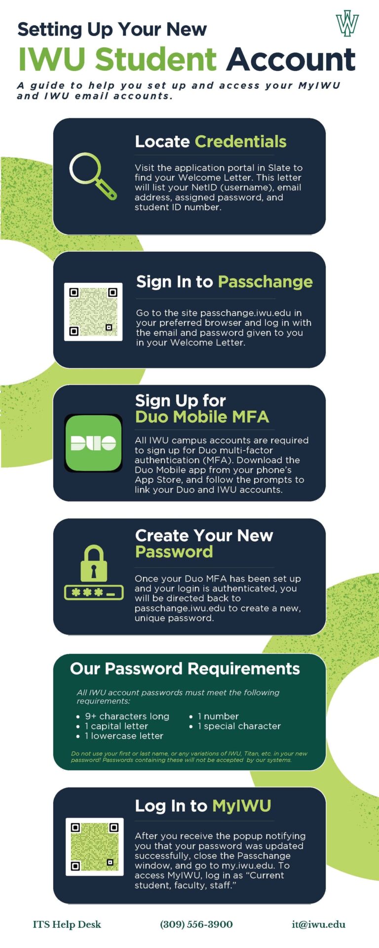 Activating Your IWU Account