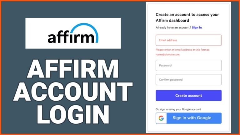 Affirm Login How To Login Affirm Using Email Address 2023 YouTube