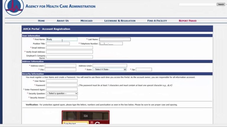 AHCA Portal Registration YouTube