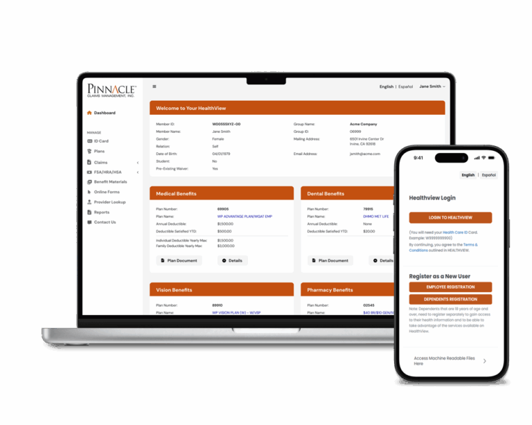 Announcing Healthview Refreshed Simply A Better Experience Pinnacle Claims Management
