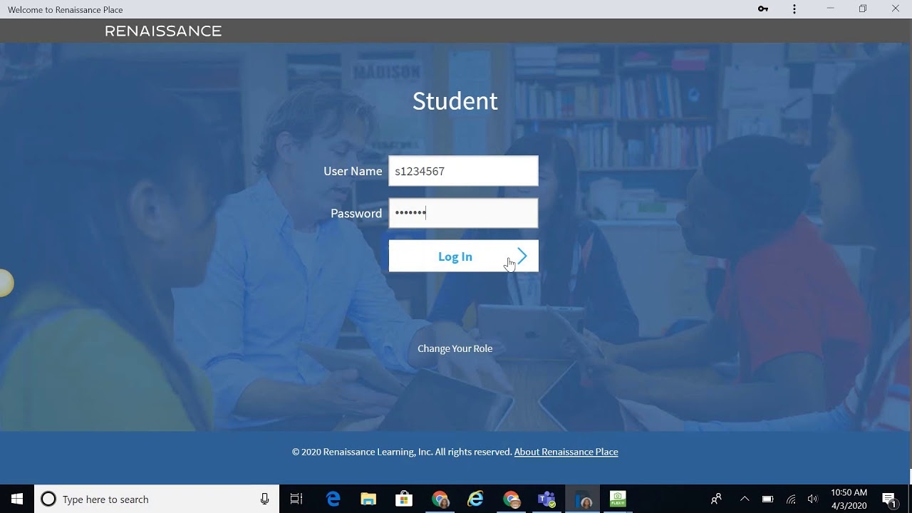 renaissance login student ar