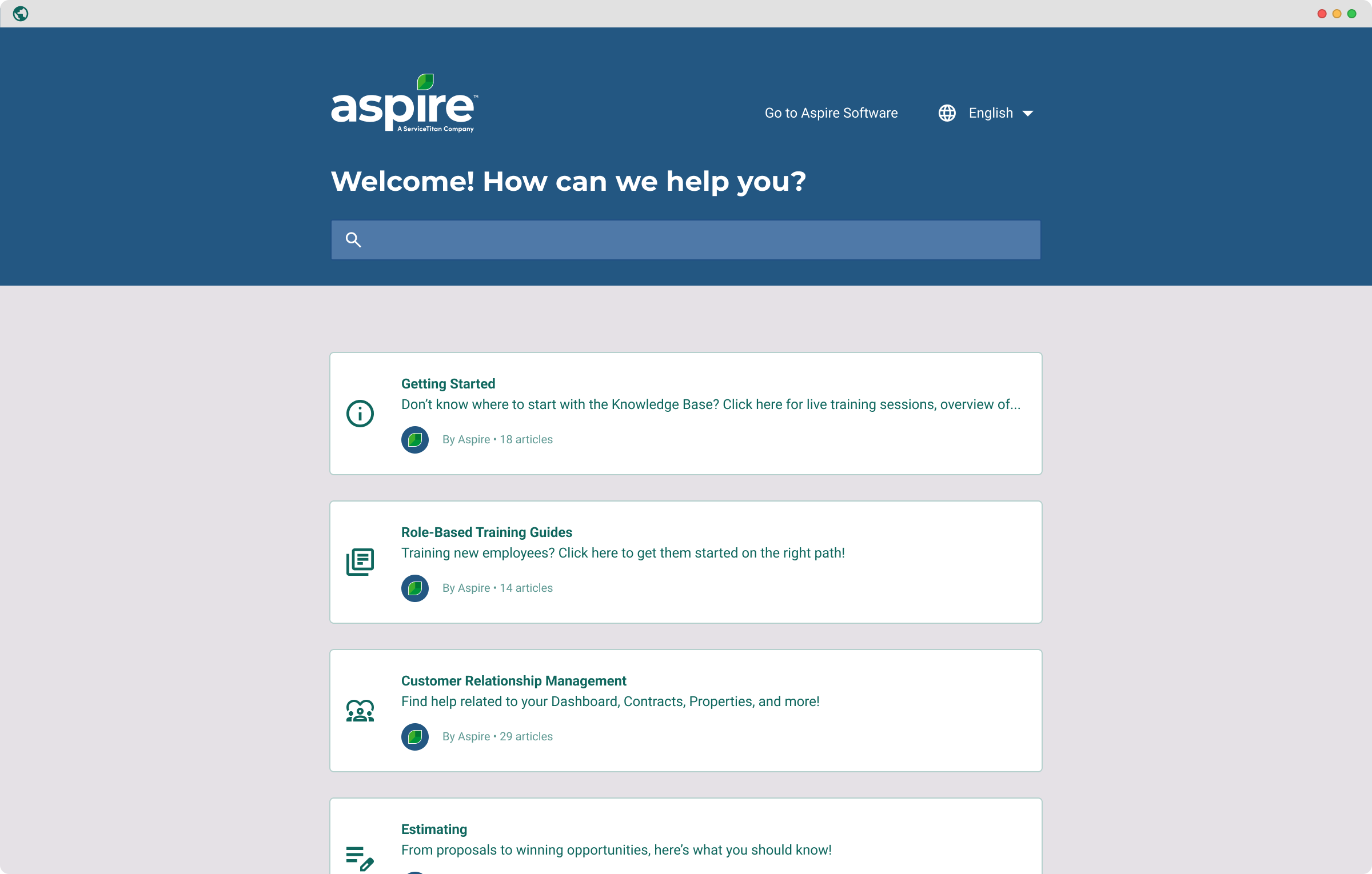 Aspire Field Service Management Software Aspire