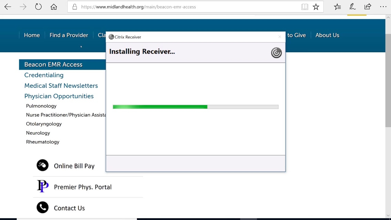 Beacon EMR Access Midland Health
