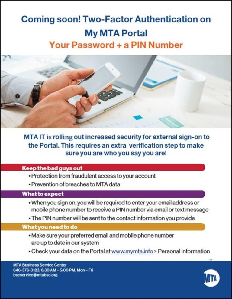 BSC Log In To Add PIN To Password Transit Managerial Benevolent Association