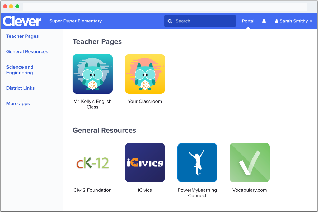 clever student login in