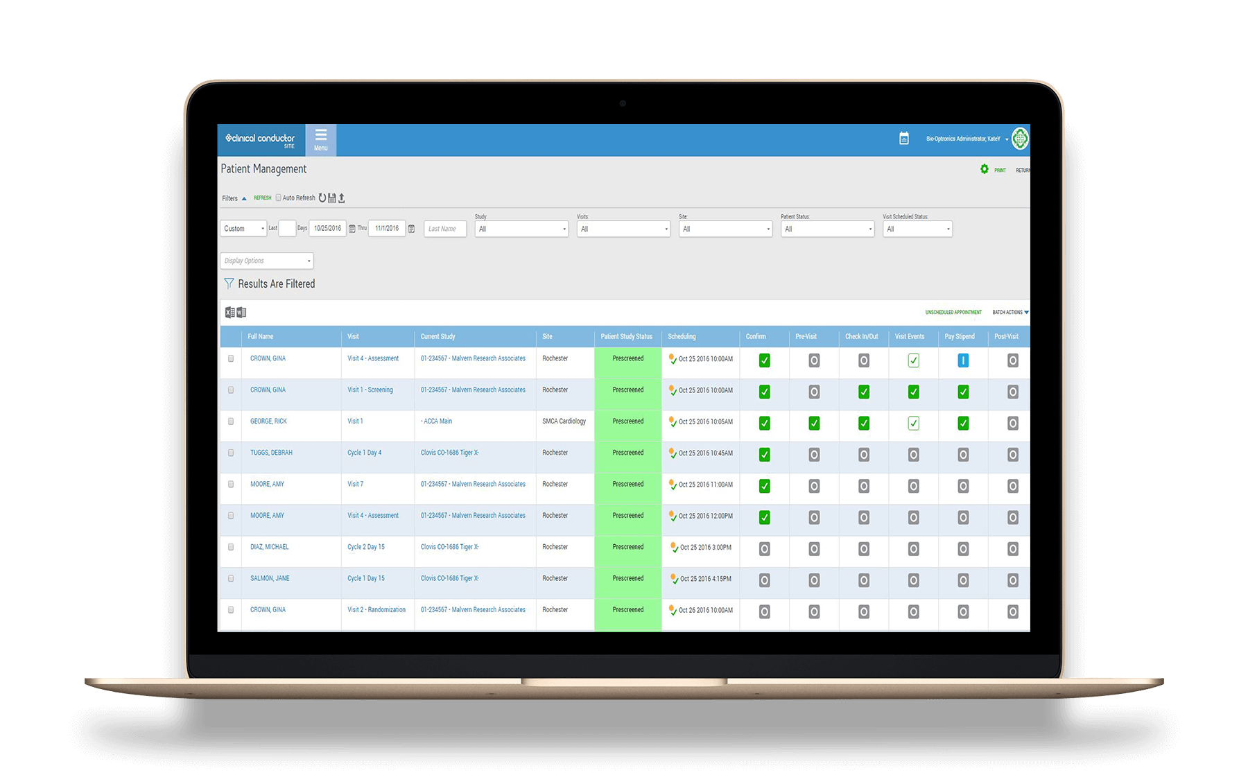 clinical conductor login