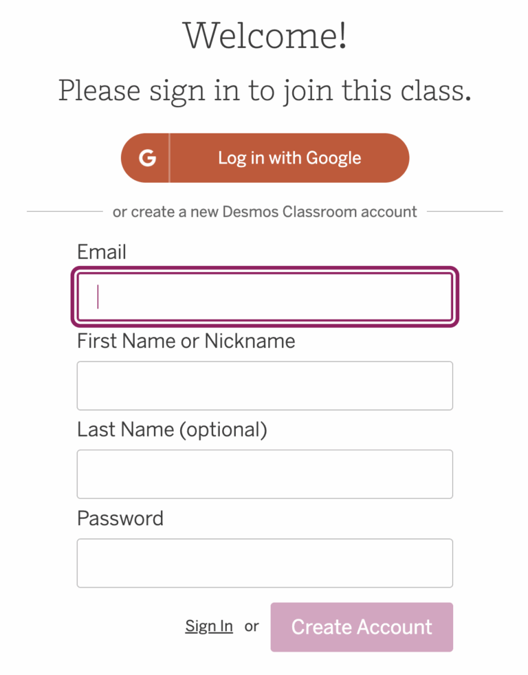 Creating Student Accounts Polypad