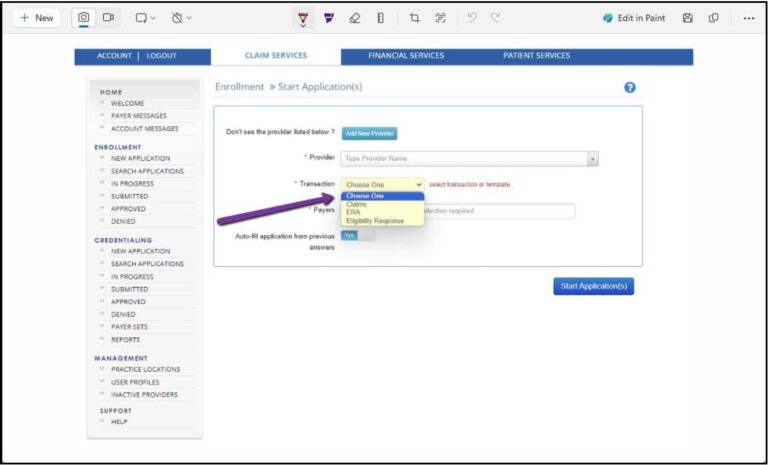 DentalXChange Payer Enrollment