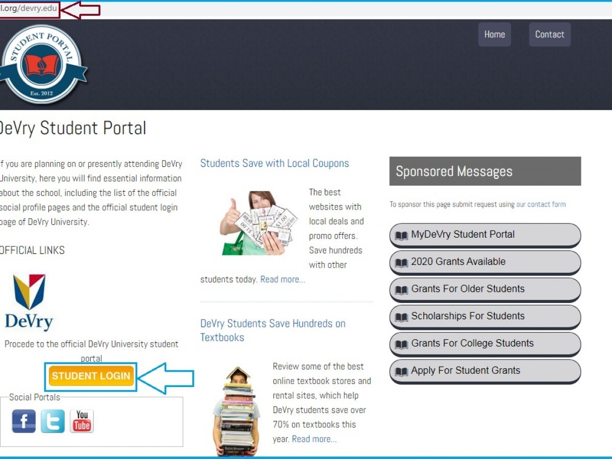 Devry Student Portal Devry Student Portal