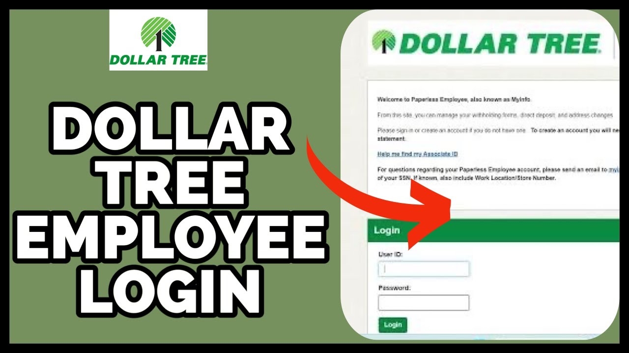 Dollartree Employee Login How To Sign In Dollar Tree Employee Account On PC YouTube