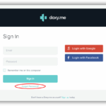 Doxyme Sign In