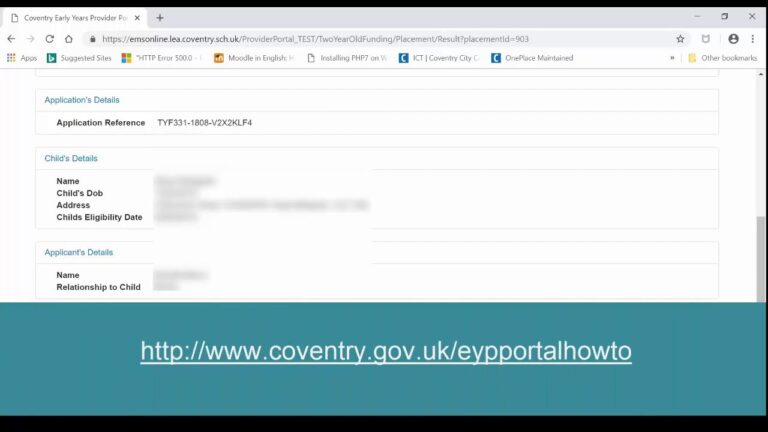 Early Years Providers Early Education Funding Coventry City Council