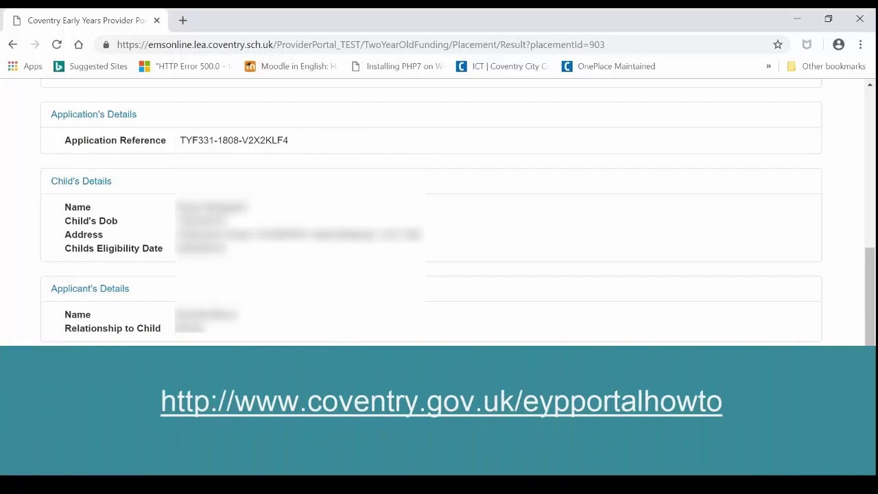 Early Years Providers Early Education Funding Coventry City Council