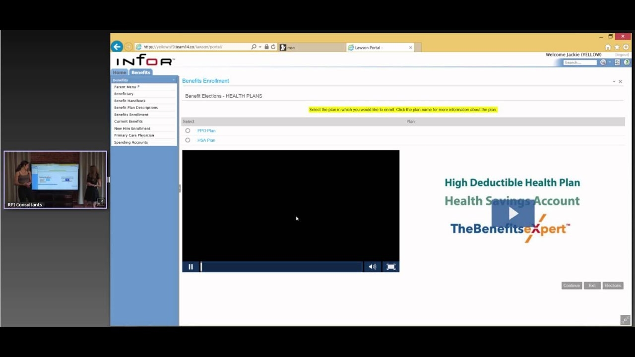 lawson login employee self service