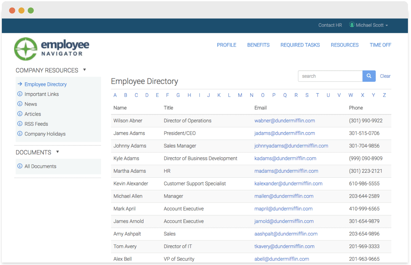 employee navigator employer login
