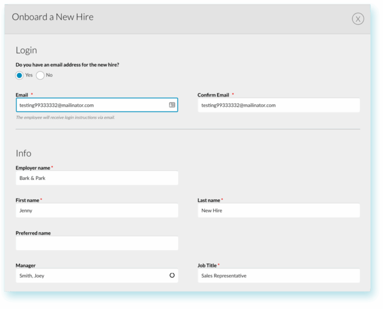Employee Onboarding New Hire Experience BerniePortal