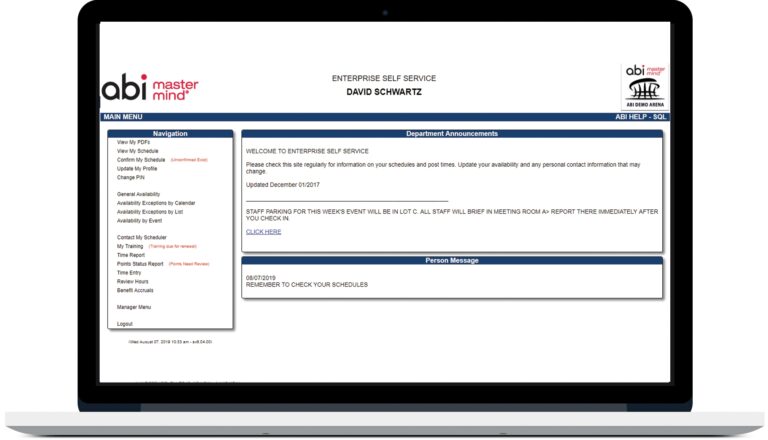 Enterprise Self Service ABI MasterMind 