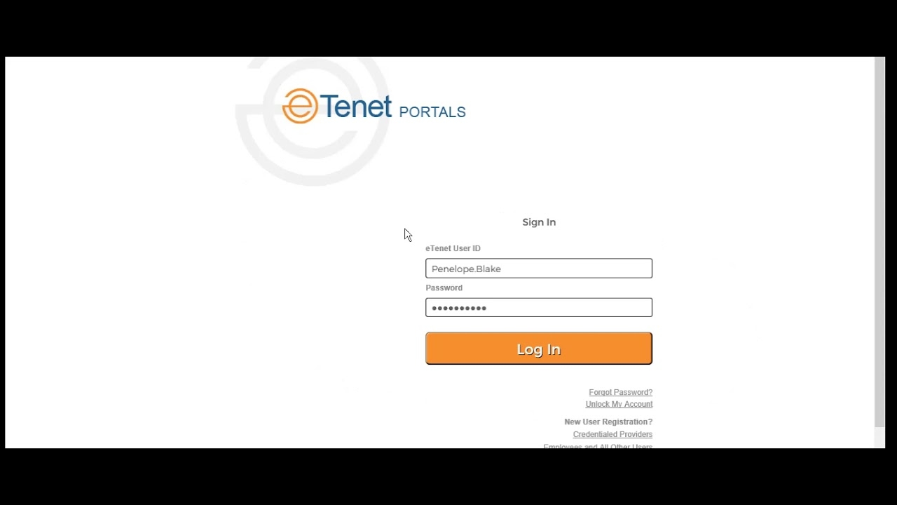 ETenet Website Navigation YouTube