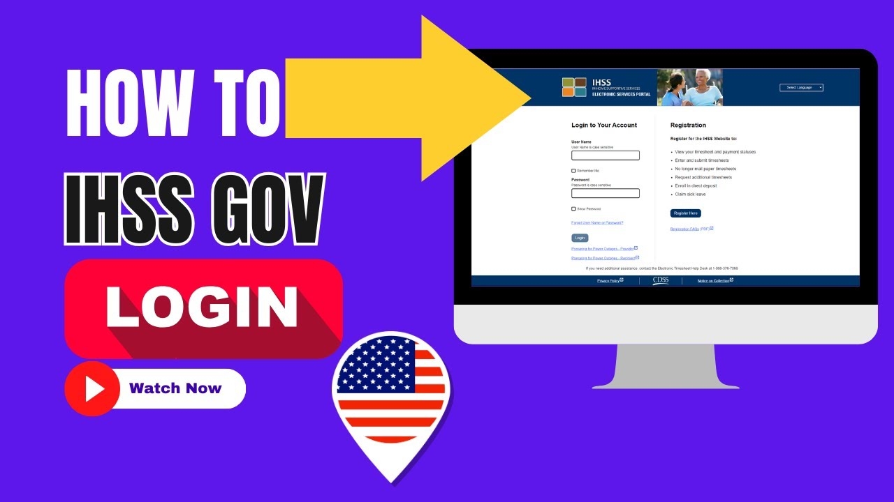 Etimesheets Ihss Ca Gov Login Manage Your Timesheets Easily EtimesheetsIHSS ihsslogin YouTube
