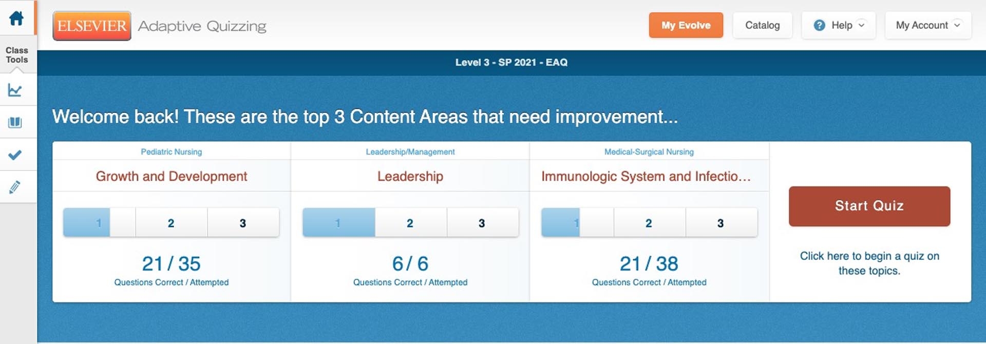 evolve elsevier login student
