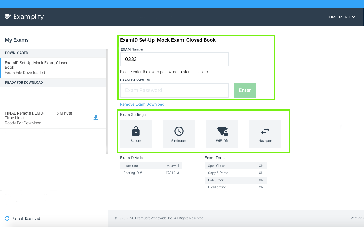 examsoft student login