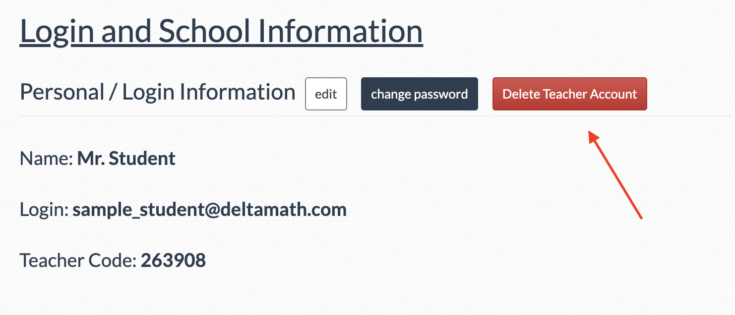 delta math student login