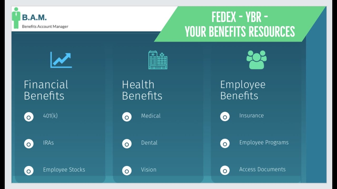 fedex employee benefits login