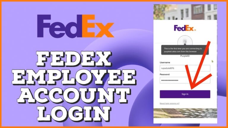 Fedex Employee Login How To Login Sign In Fedex Employee Account 2024 YouTube