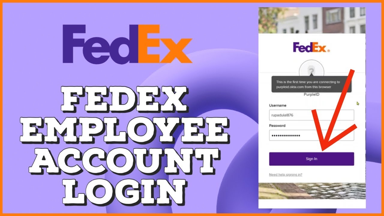 Fedex Employee Login How To Login Sign In Fedex Employee Account 2024 YouTube