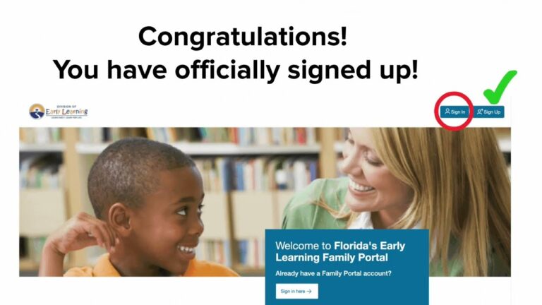 Florida School Readiness Program For Families In Need