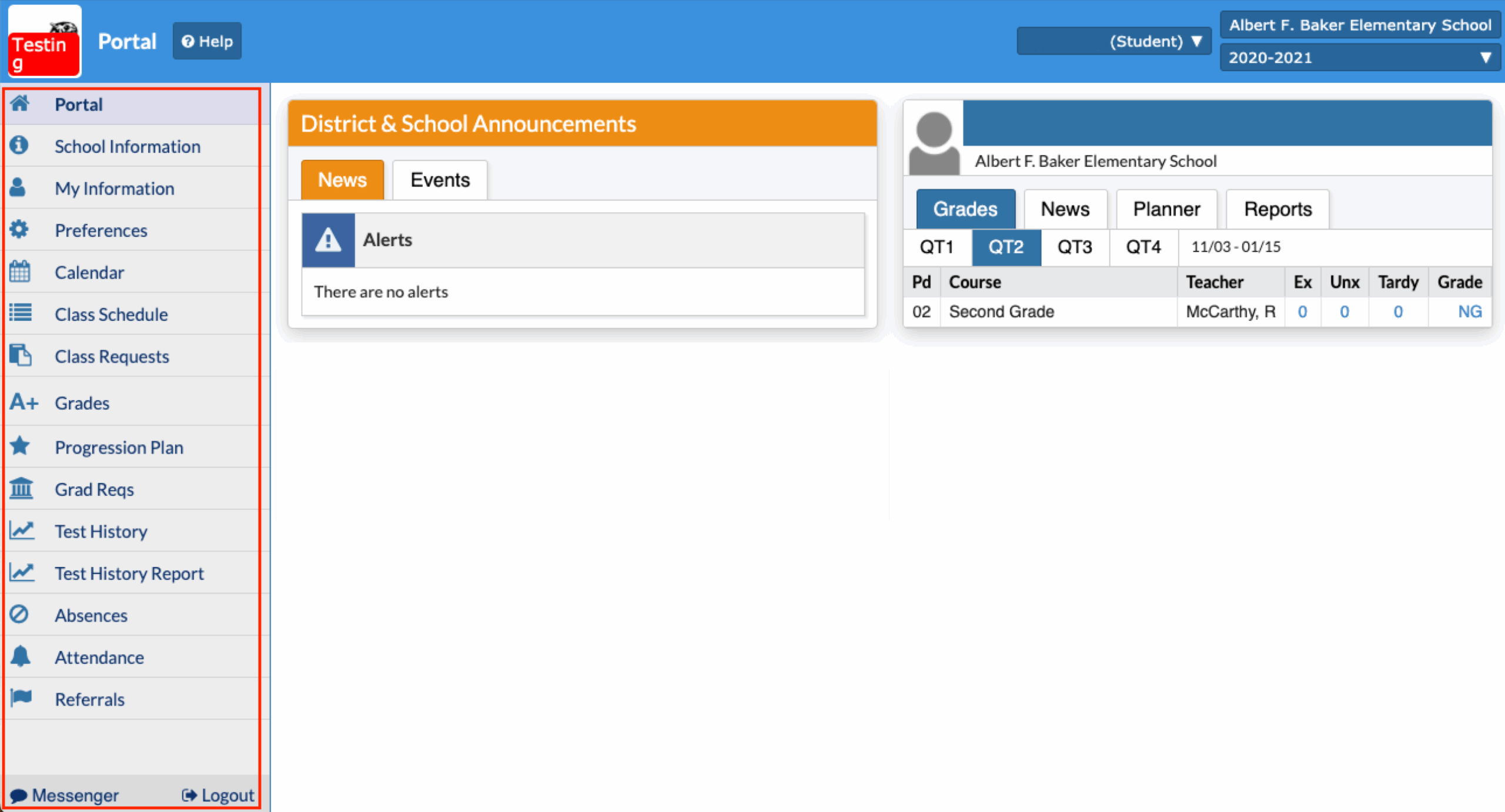 Focus School Software Student Portal Help Desk