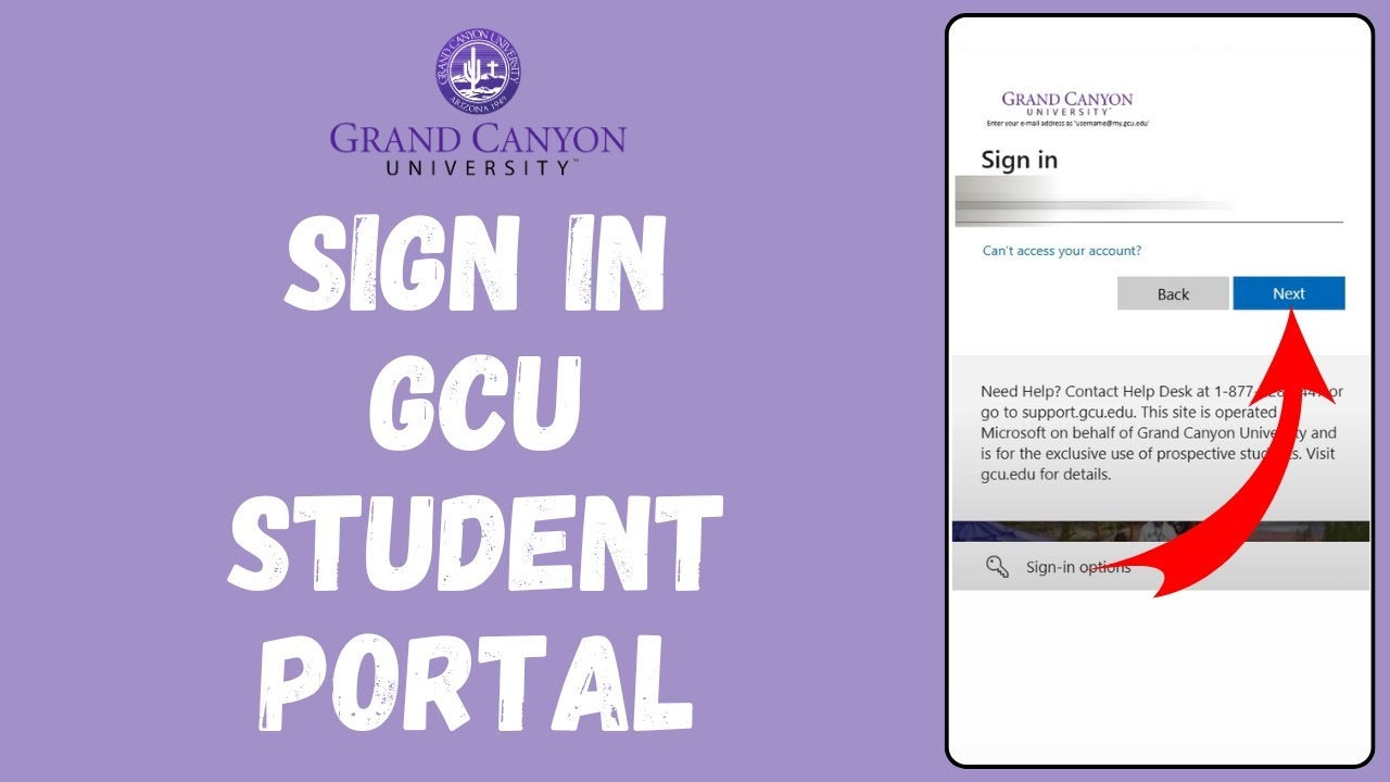 gcu student login