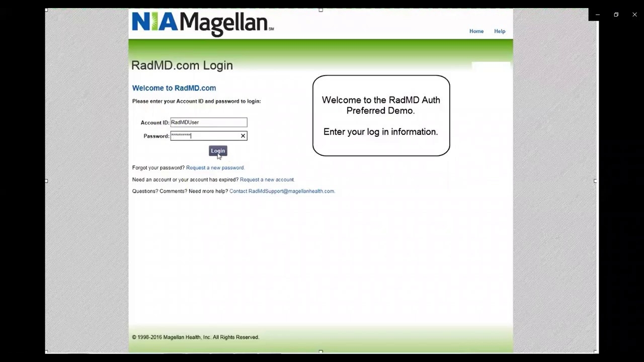 magellan provider login