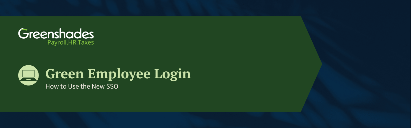 GreenEmployee And SSO Secure Sign On 