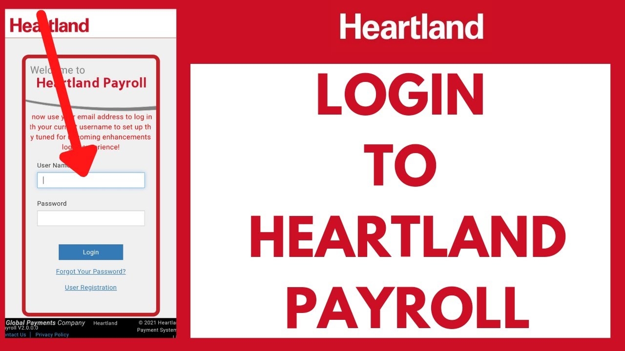 Heartland Payroll Login 2021 How To Login To Heartland Payroll Heartlandpayroll Login Sign In YouTube