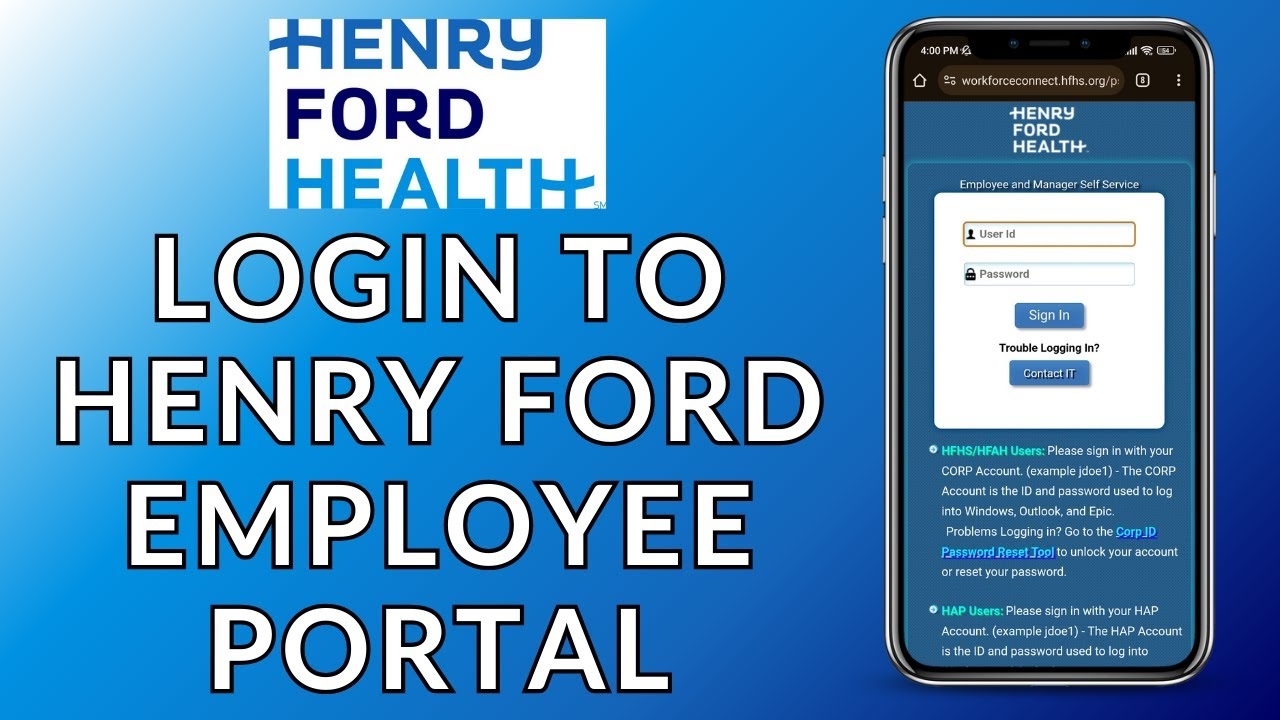 henry ford employee login