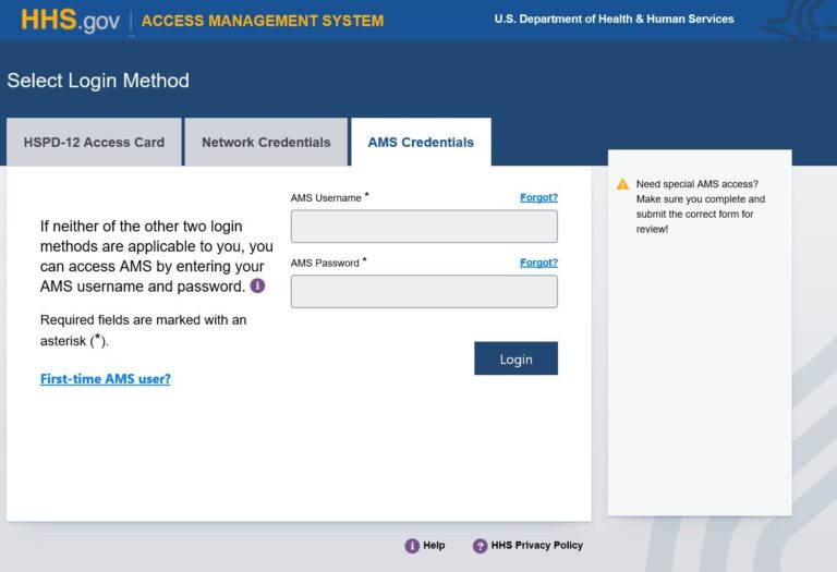 HHS AMS Enhanced Access Management System AMS User Interface Is Coming Soon 