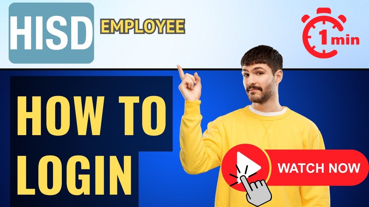 HISD Employee Login Log In To MyHISD Houstonisd YouTube