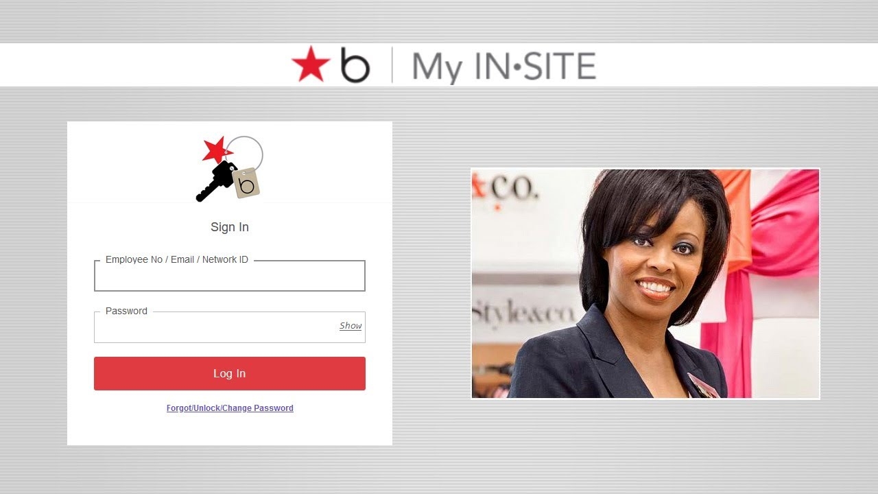Ho To Log In My Insite Portal For Macy s Employees YouTube