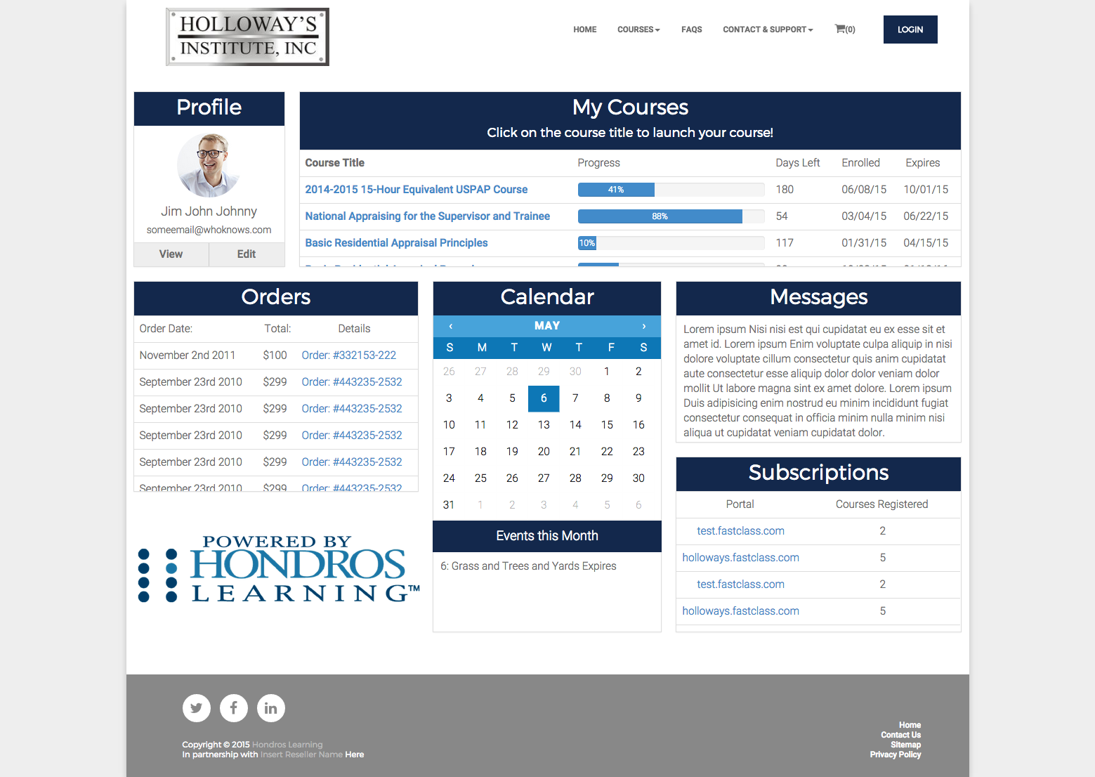 Hondros Dynamic Portal Justin Falck