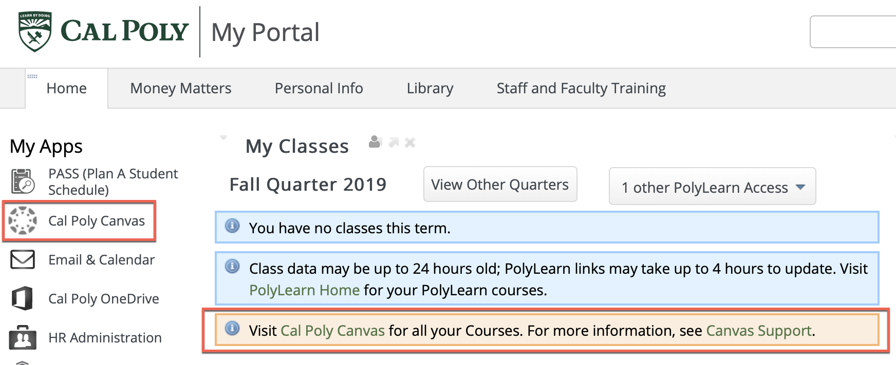 How Students Login Canvas Support Cal Poly San Luis Obispo
