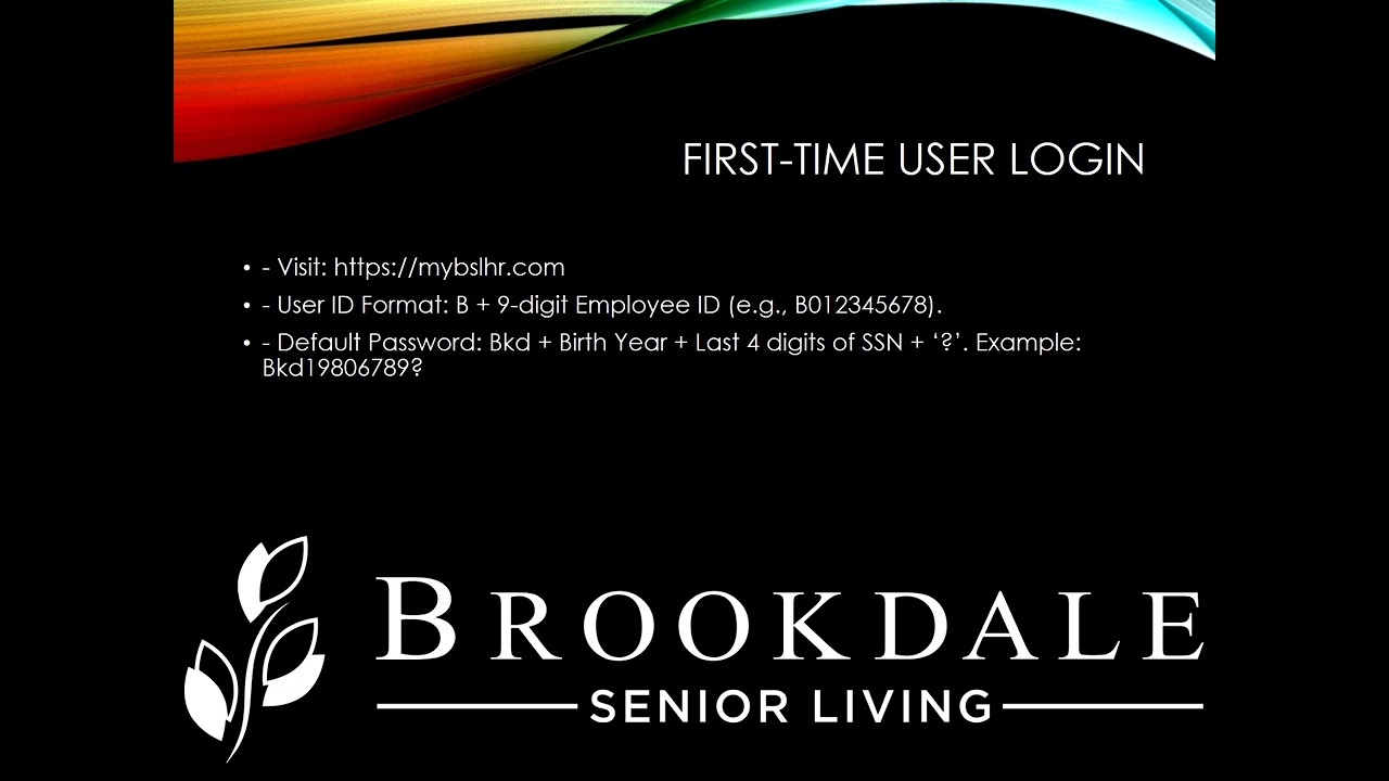 How To Access Brookdale Senior Living Pay Stubs W2s YouTube