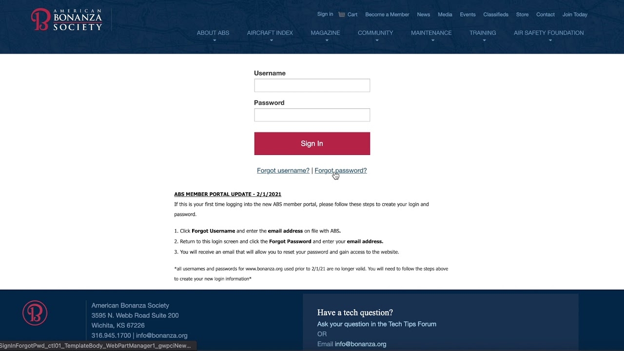 How To Create A Login On The ABS Member Portal YouTube