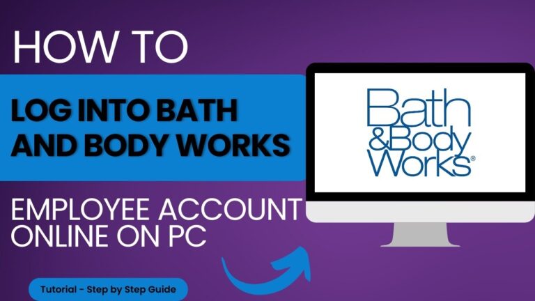 How To Log Into Bath And Body Works Employee Account Online On PC YouTube