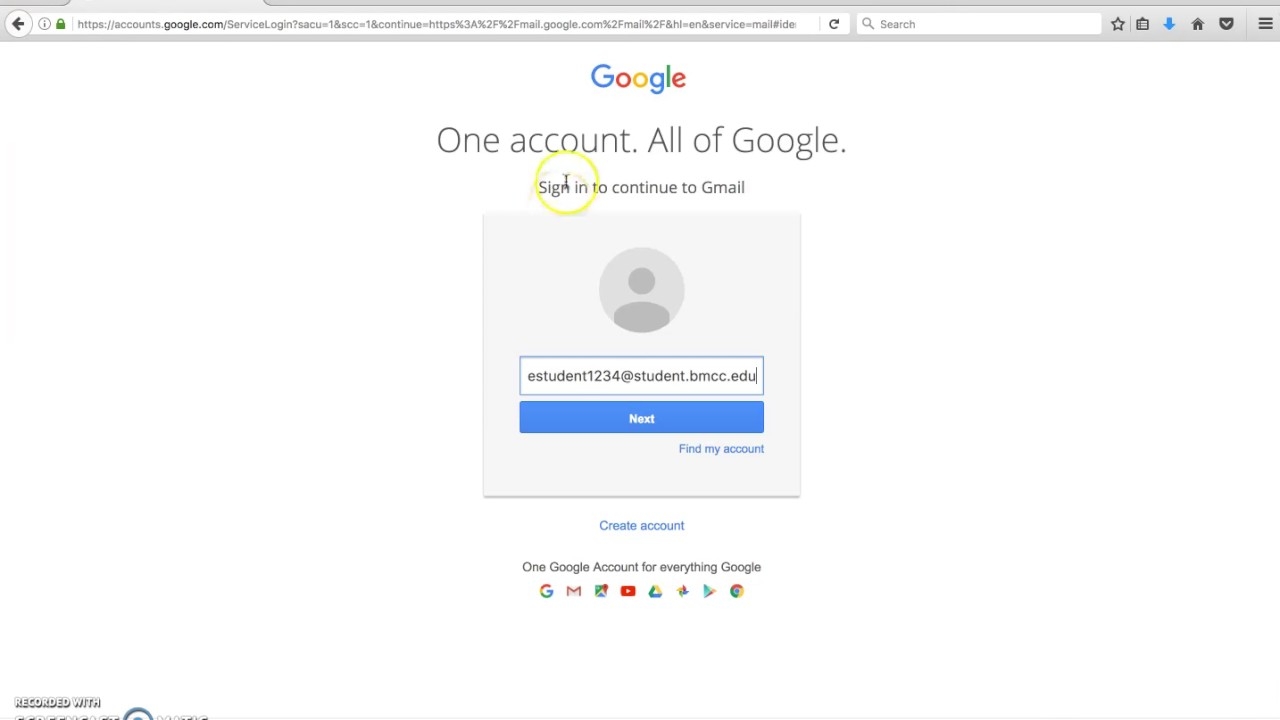 How To Log Into Your BMCC Student Email YouTube