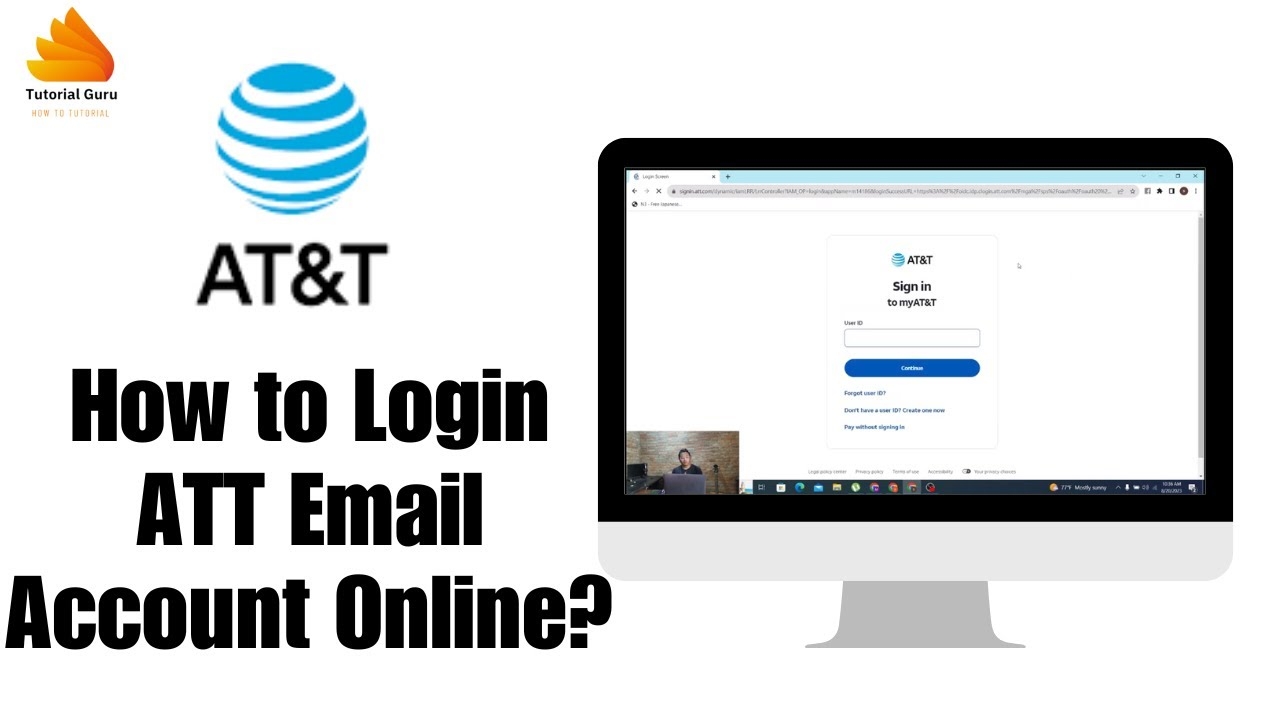 at&t email login
