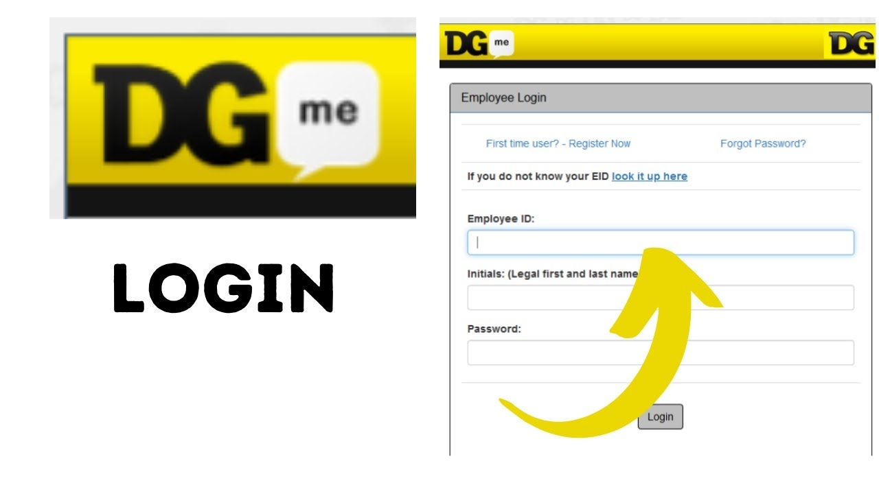How To Login DG Me Account Dgme Employee Access Login My DGme Login Page YouTube