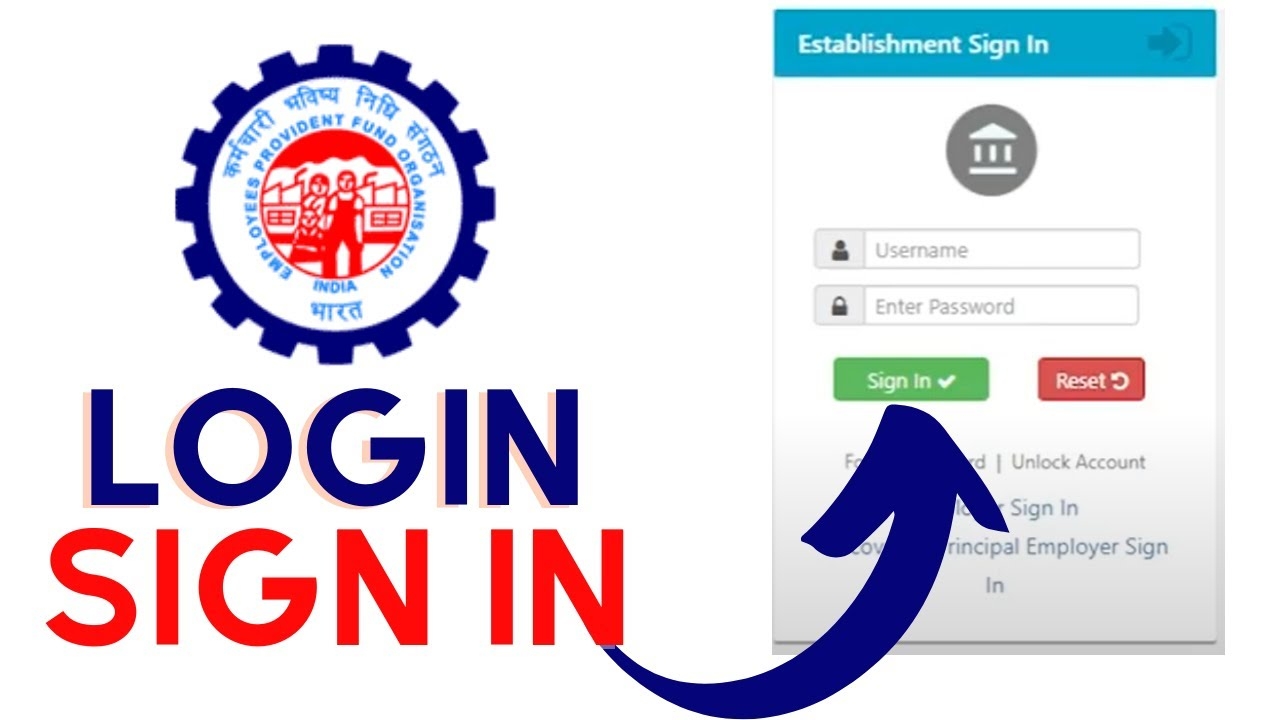 How To Login EPFO Account Employees Provident Fund Organization EPFO Portal Member Login Online YouTube