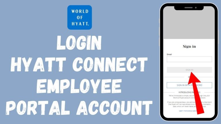 How To Login Hyatt Connect Employee Portal In 2024 Sign Into Hyatt Connect Employee Portal YouTube